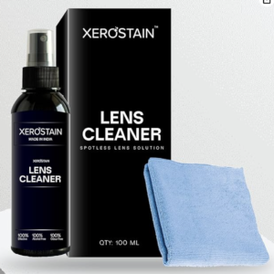 Xerostain Premium Lens Cleaning Spray Kit with Microfibre Cloth (100